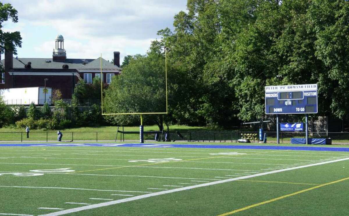 The Parks and Recreation Department is seeking zoning changes that would permit the use of temporary lighting for Police Athletic League football practices at the Peter "PJ" Romano Field on Riverside Avenue.