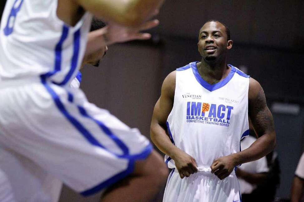 Spurs' James Anderson at Impact Basketball