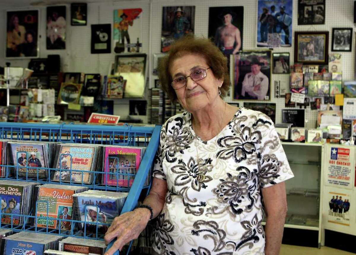 Janie Esparza has owned Janie's Records for 26 years and is an encyclopedia of knowledge about Tejano and Conjunto music.