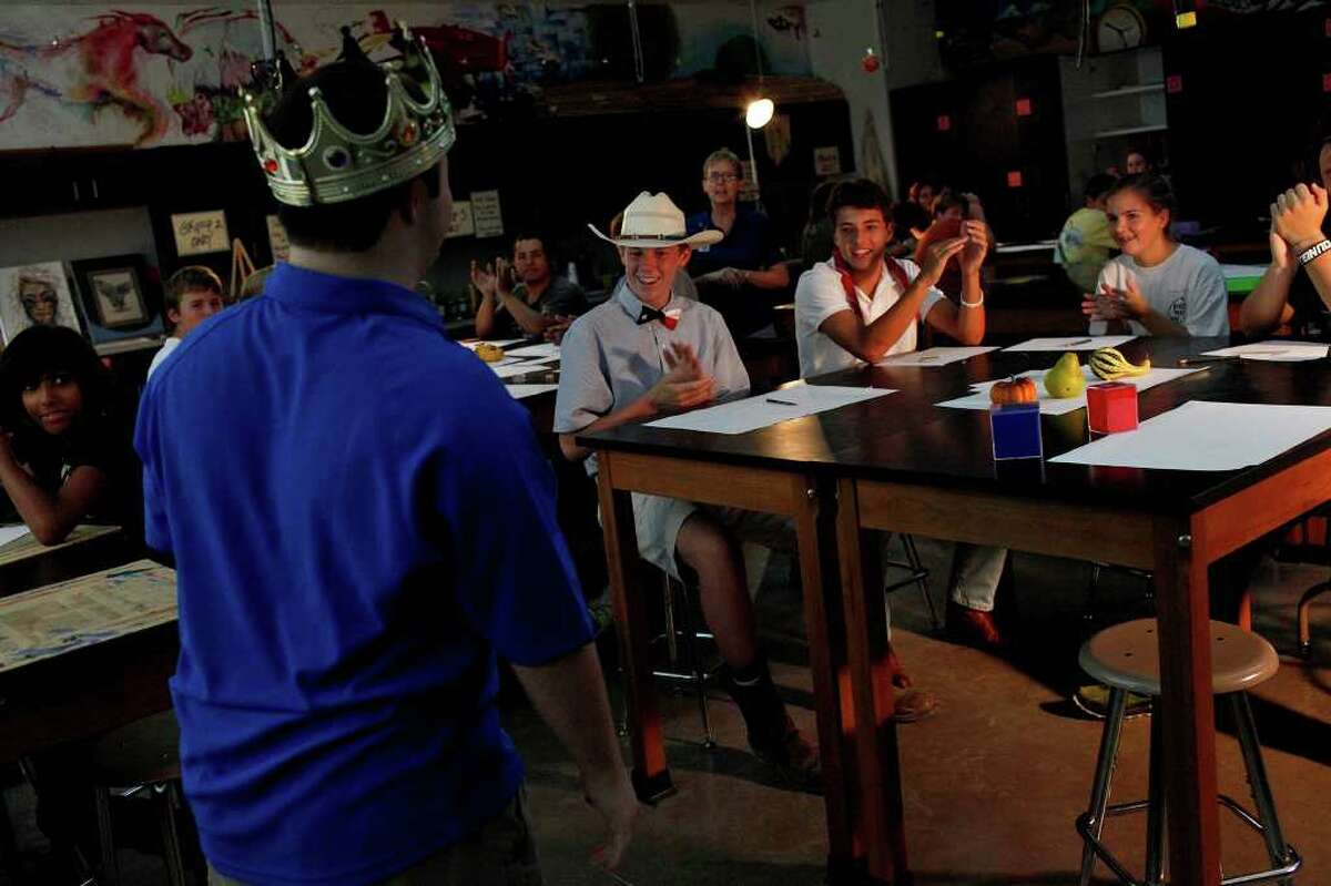 Special ed student is Heights king