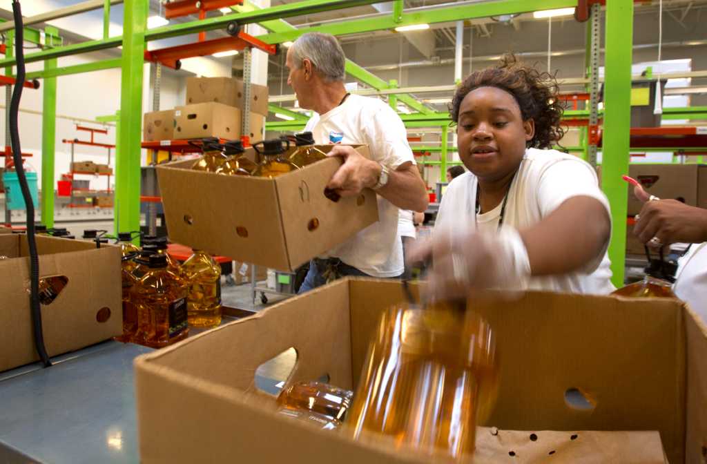 Houston Food Bank's new warehouse
