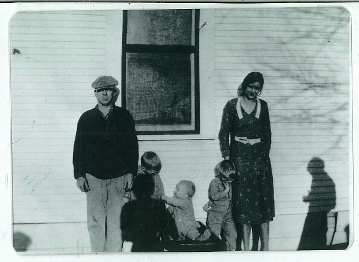 Frank Shipley Sr. (left) Frank Shipley Jr., S.A. Shipley, Dan Shipley and Beulah Shipley take a family photo in 1932. Life in Forney during the Great Depression was tough on the family as Frank Sr. became an alcoholic, and Beulah died in 1941.