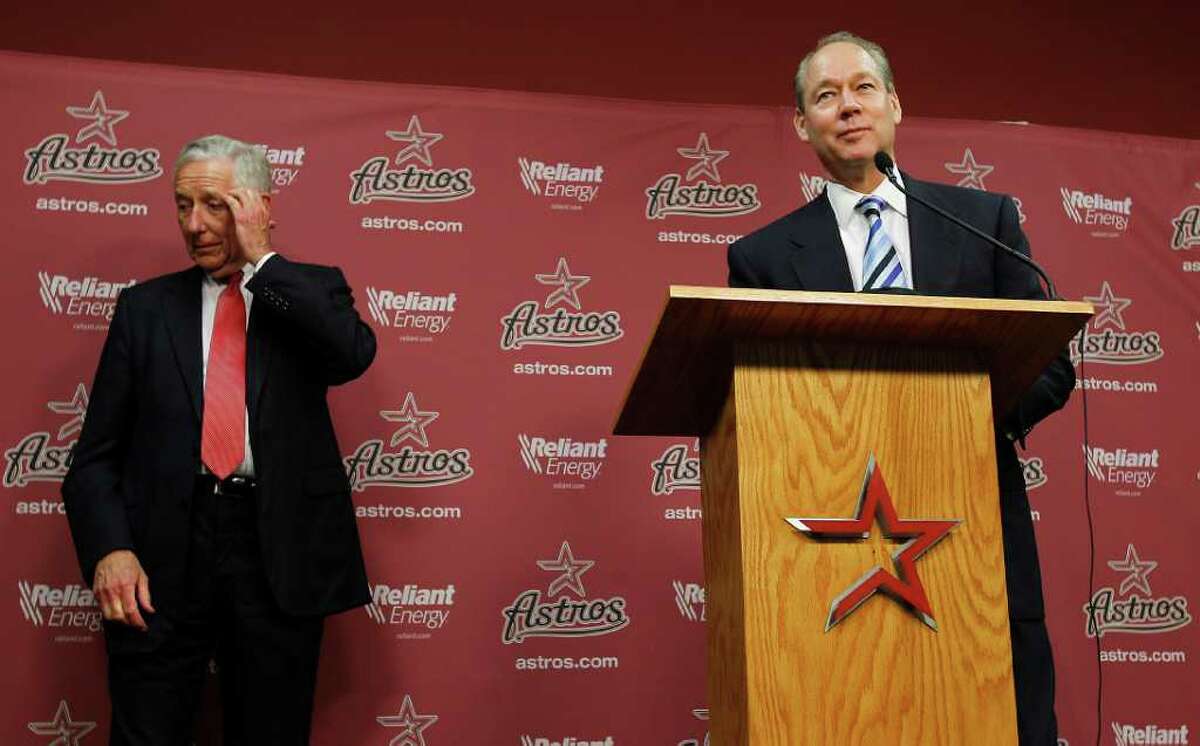Jim Crane takes over (Nov. 17, 2011) Jim Crane is officially approved as the Astros new owner.