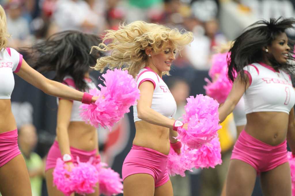 houston texans cheerleader outfit