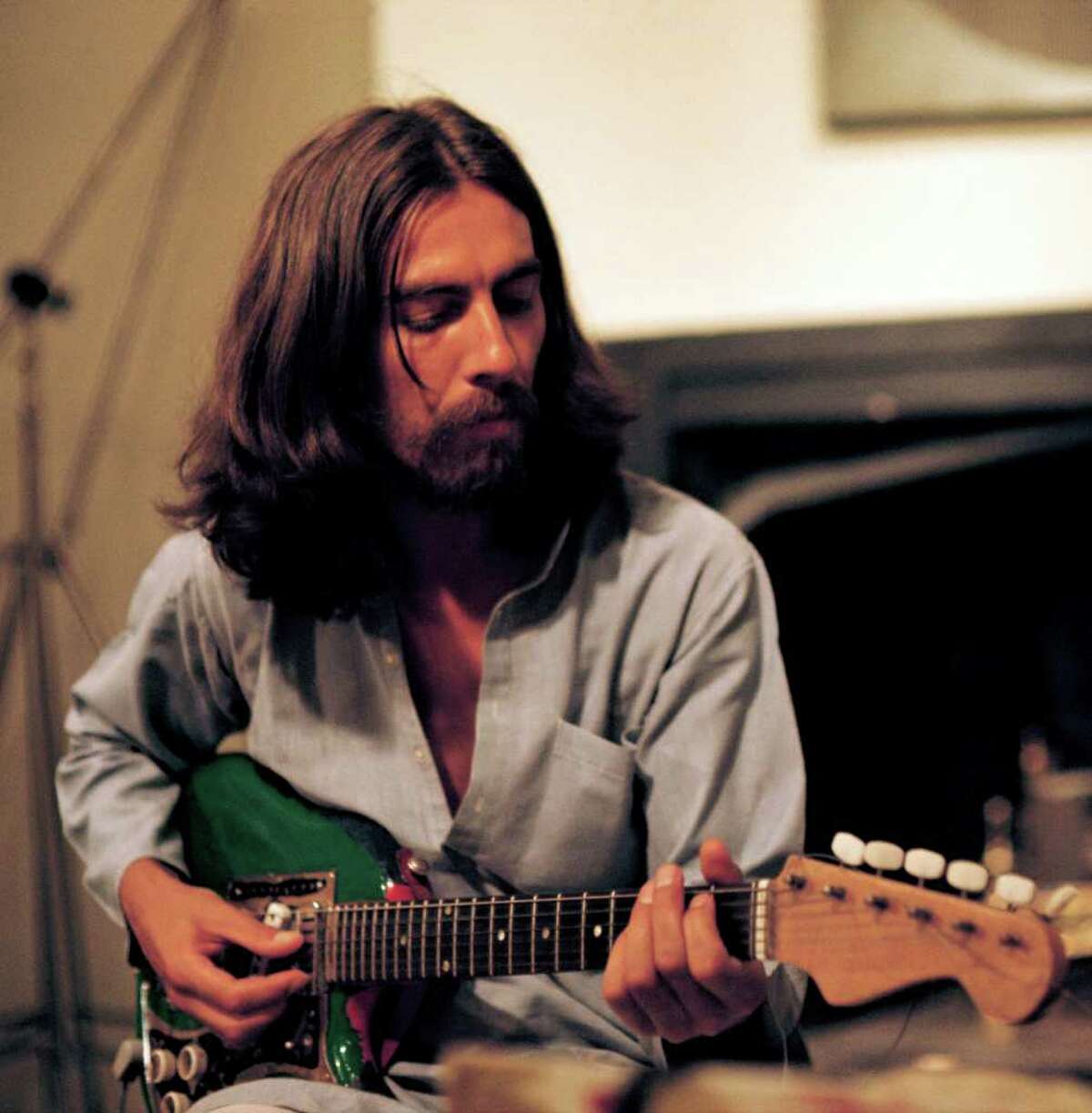 Apple Corps Limited | courtesy of HBO WHILE MY GUITAR GENTLY WEEPS: George Harrison's disdain for fanaticism and worldly trappings are touched on in the Martin Scorsese documentary George Harrison: Living in the Material World.