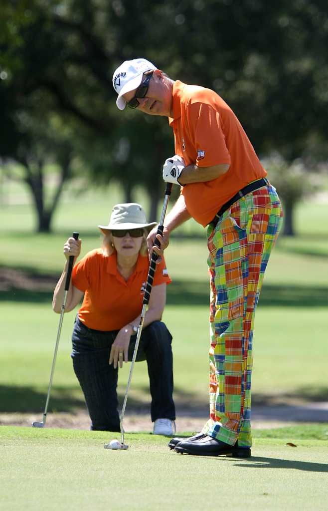 Hooper a blind golfer with a deft touch