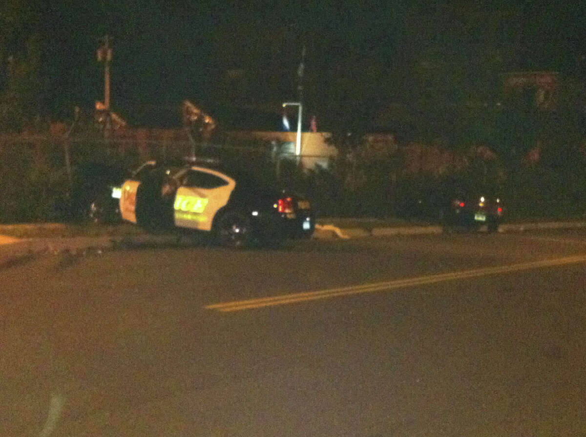 Bridgeport Police Car Involved In Crash; 4 Sent To Hospital