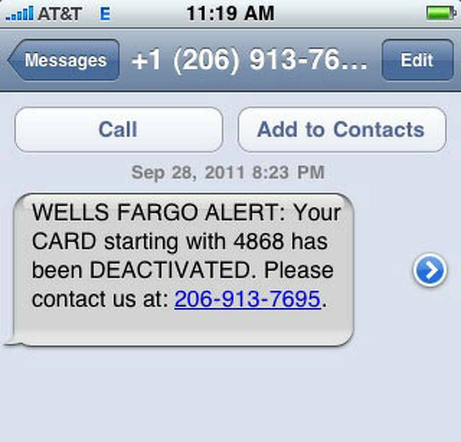Text Message Scam Targets Bank Accounts 