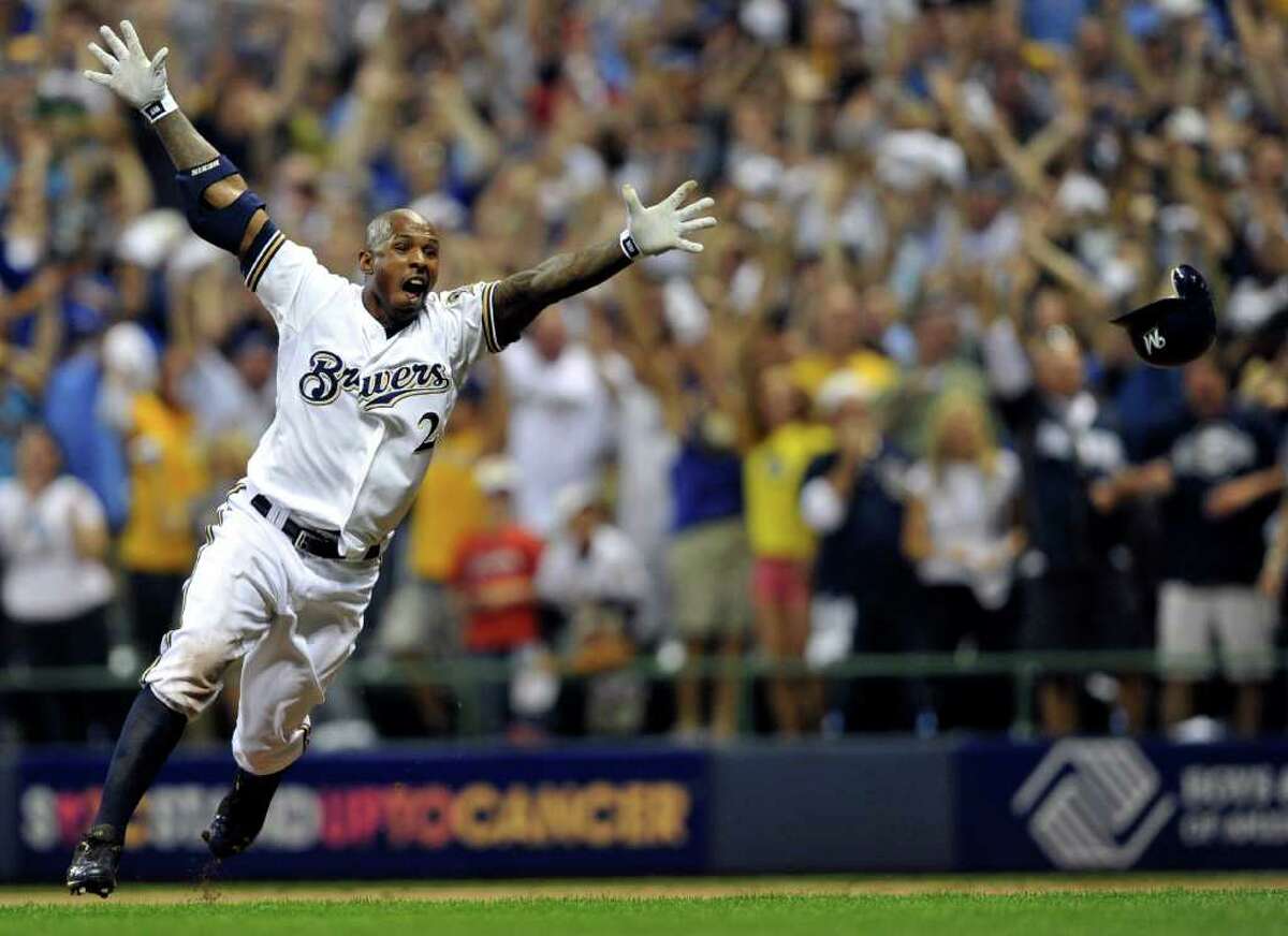 Morgan's hit in 10th lifts Brewers into NLCS – Orange County Register