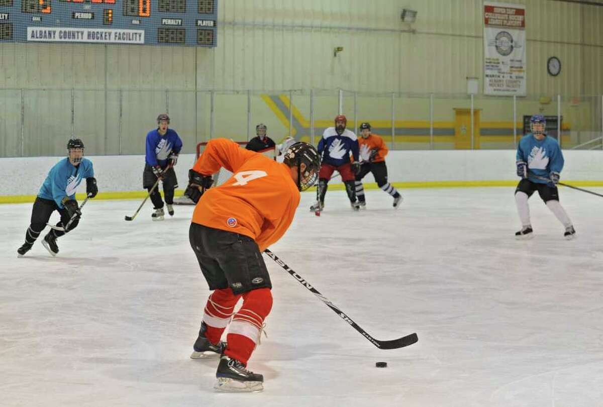 Hockey's biggest fans hit the ice
