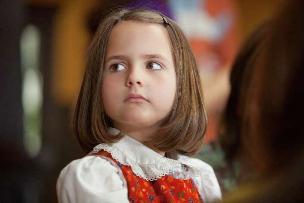 Ava Acres plays a confused little girl in 'Charlotte', the first film in 'Five,' which airs Monday. LIFETIME