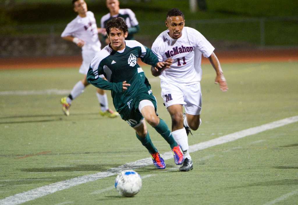 At less than full strength, Norwalk boys soccer trumps McMahon