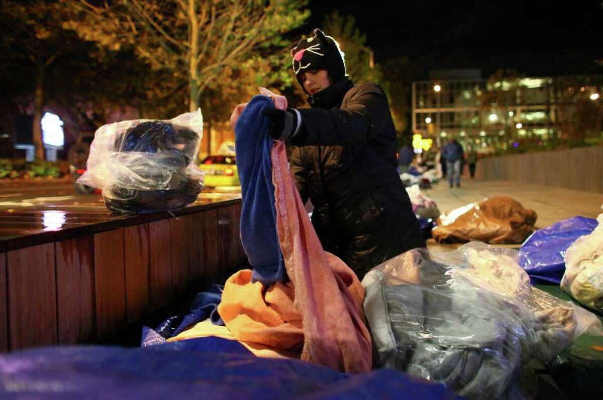 Gates Foundation's new neighbors: Demonstrators from shuttered homeless ...