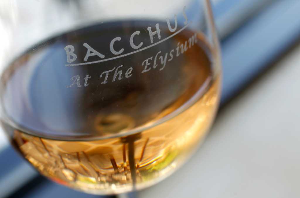 Pairing wine with pie at Bacchus