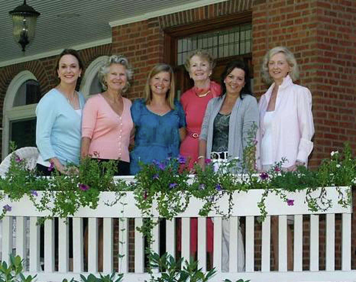 Finalizing plans for the ìFestive Farm Fundraiser for NCTV Channel 79 on Saturday, Nov. 5 are members of the benefit committee, from left, Deb Dayton, Ingrid Deane, Meghan Finnigan, Nancy Helle, Debbie McQuilkin and Rachel Coder Matthews. Missing from photo is Jen Gallagher. The event is at the historic landmark home of Kevin and Debbie McQuilkin on Oenoke Ridge, part of a gentlemanís farm that includes three restored antique barns. Known as ìThe Crajah House,î the home was built for Professor Charles Riley Abbot and his bride, Jane Anne Humphrey in l896. Tours of the house and barn will be offered during the party from 5 to 7 p.m. For reservations or further information, email meghan_finnigan @yahoo.com or call 203-966-1517.