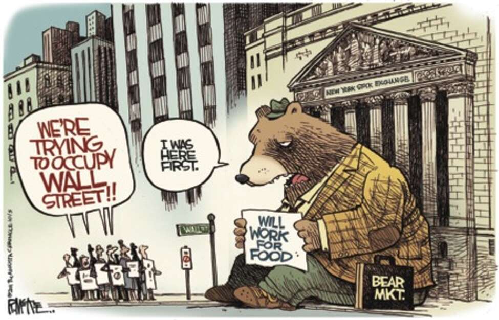 Cartoon Gallery The Occupy Wall Street movement