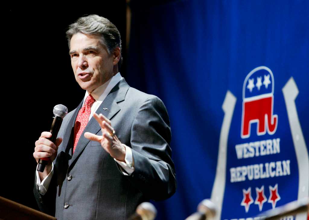 Candidate Rick Perry Embraces The Flat Tax Of Americans