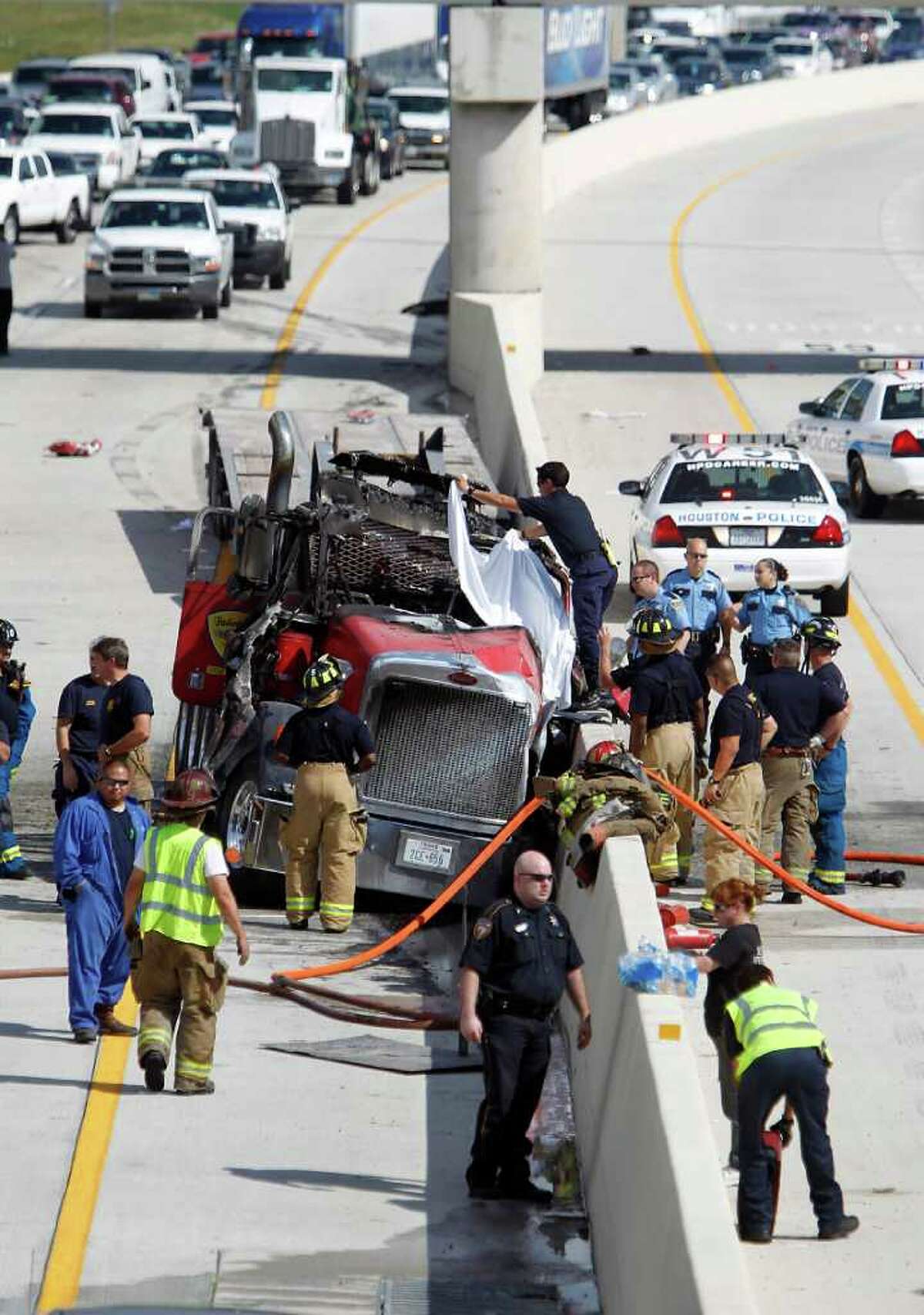 Baytown Big-rig Driver Died In Fiery I-10 Wreck