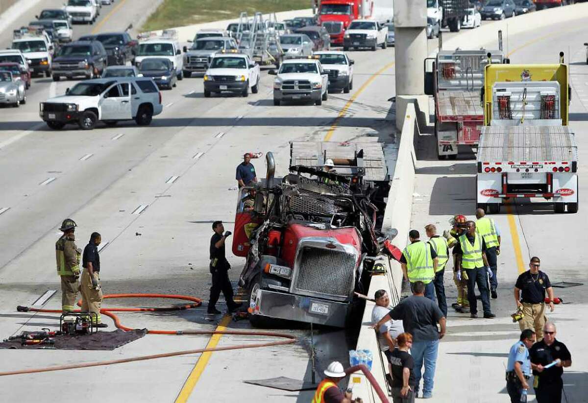 Baytown Big-rig Driver Died In Fiery I-10 Wreck