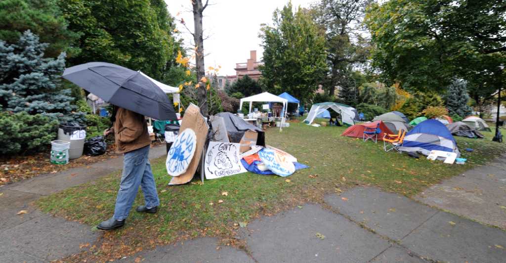 Occupy Albany protest draws state curfew change