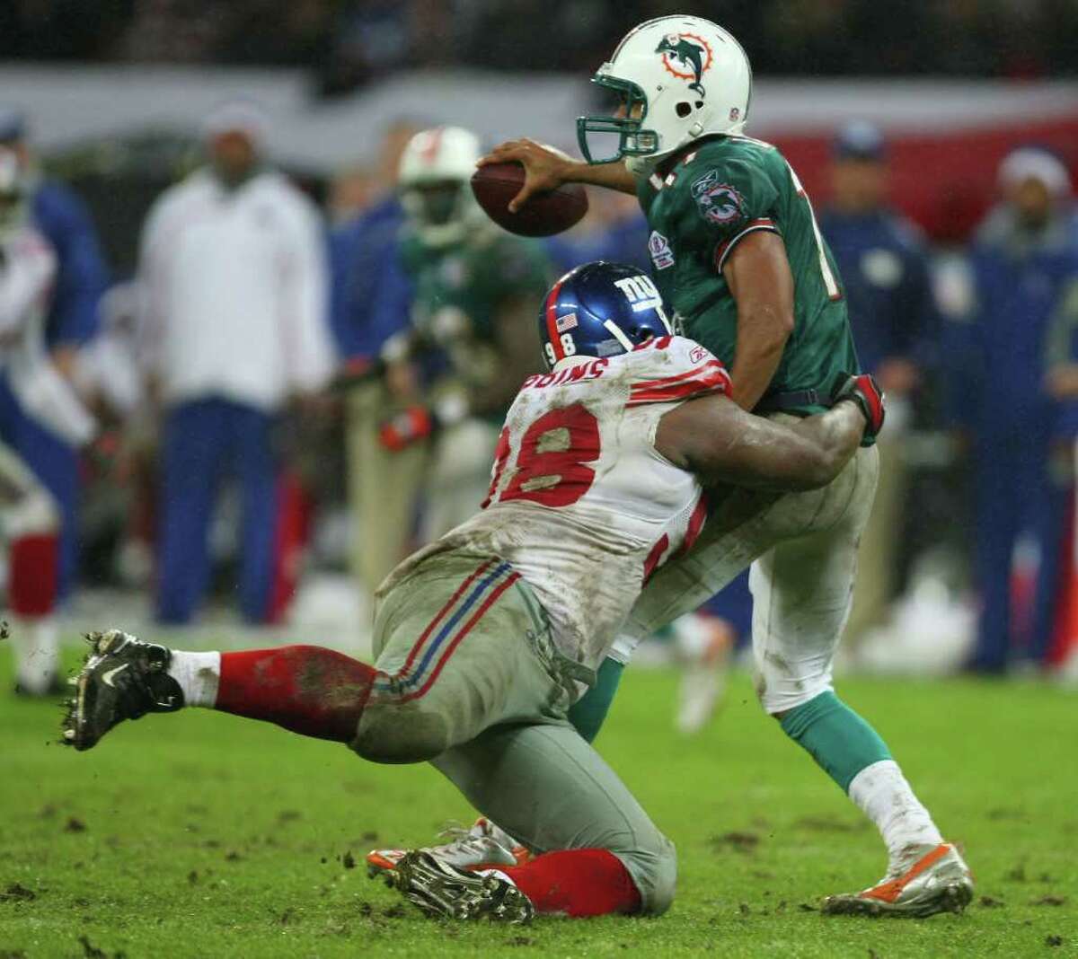 Photo: Miami Dolphins Reggie Bush at MetLife Stadium in New Jersey