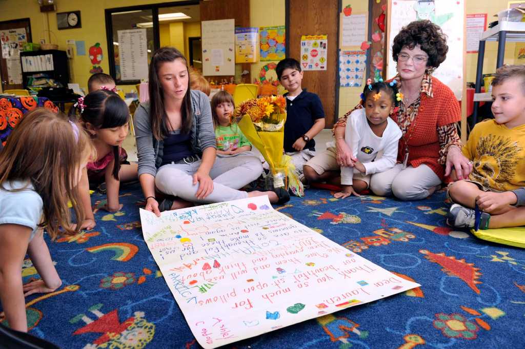 Danbury Girl Scout Makes Pillows For Young Children