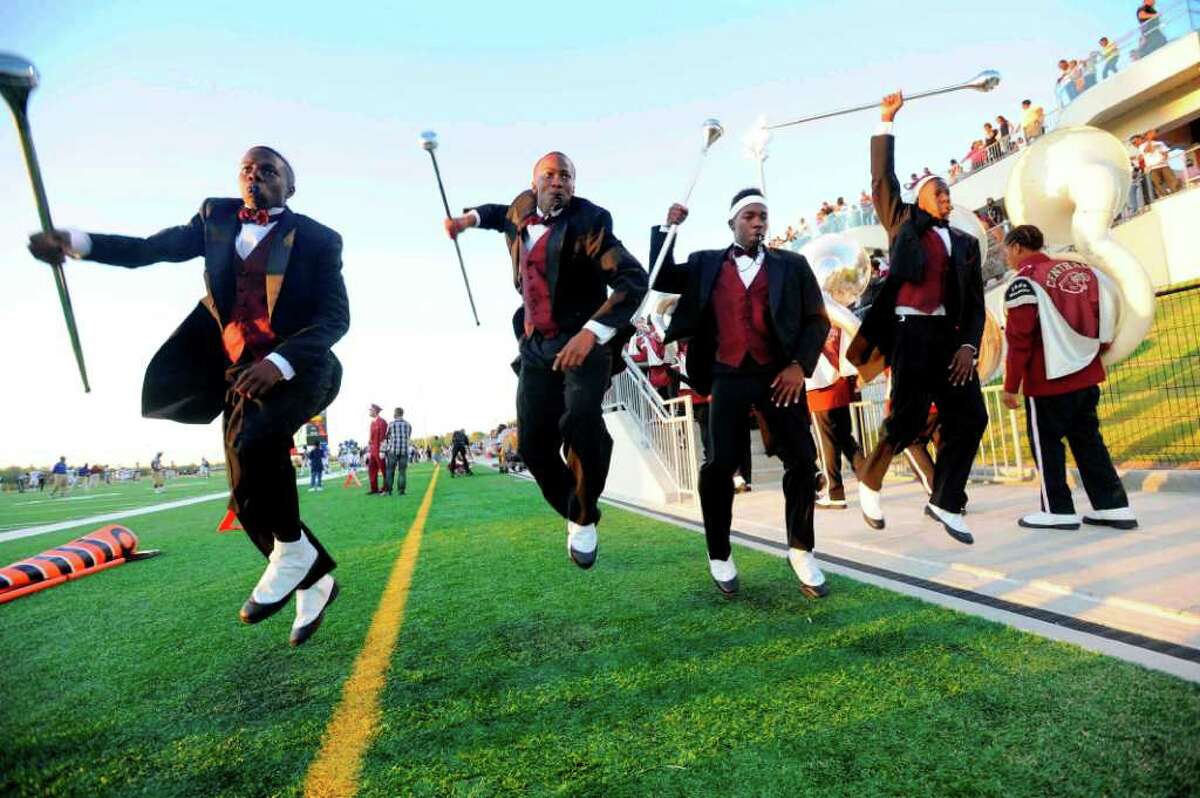 Central's highstepping drum majors perform tonight