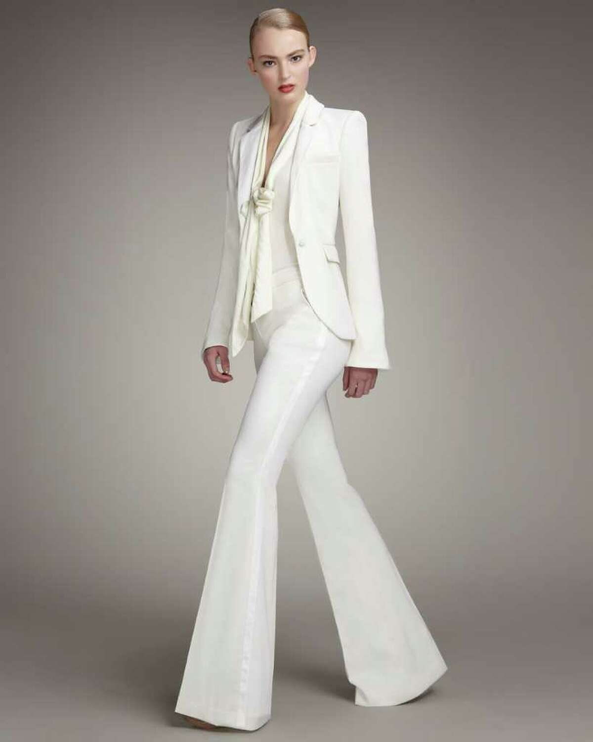 off white pantsuit