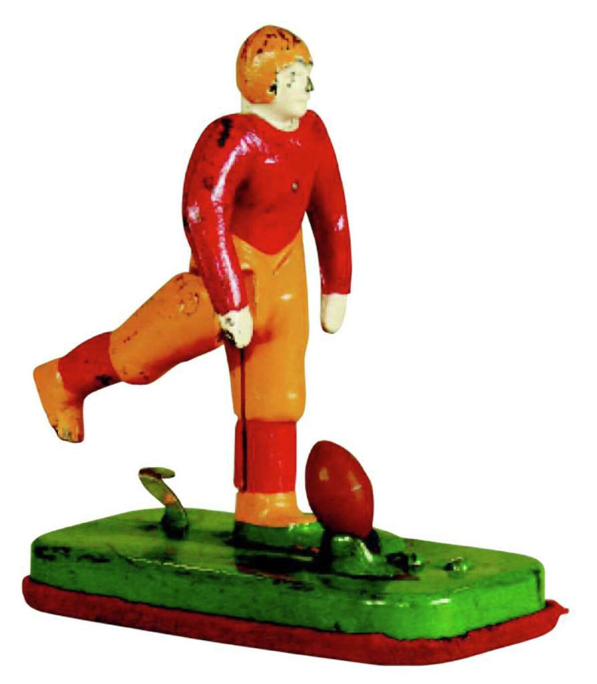 Antiques & Collectibles Love of football produced collectible toys
