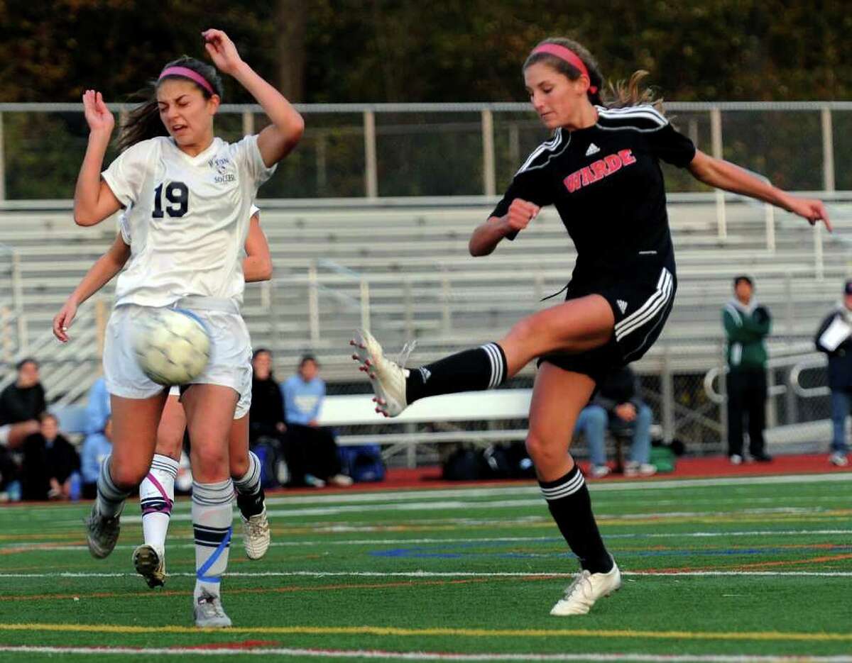 Pullens Goal Lifts Fairfield Warde Girls Soccer Into Fciac Final