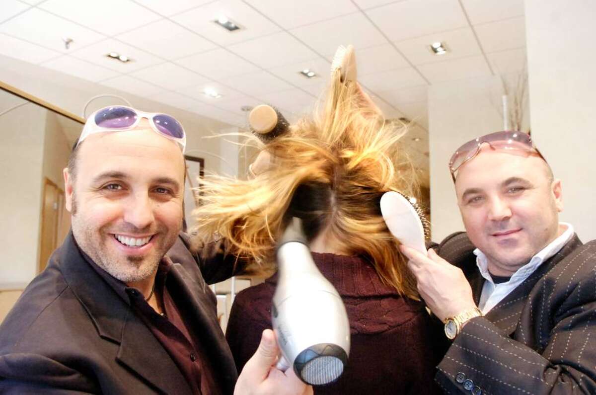 Greenwich stylists' add hair dryer, brushes to line