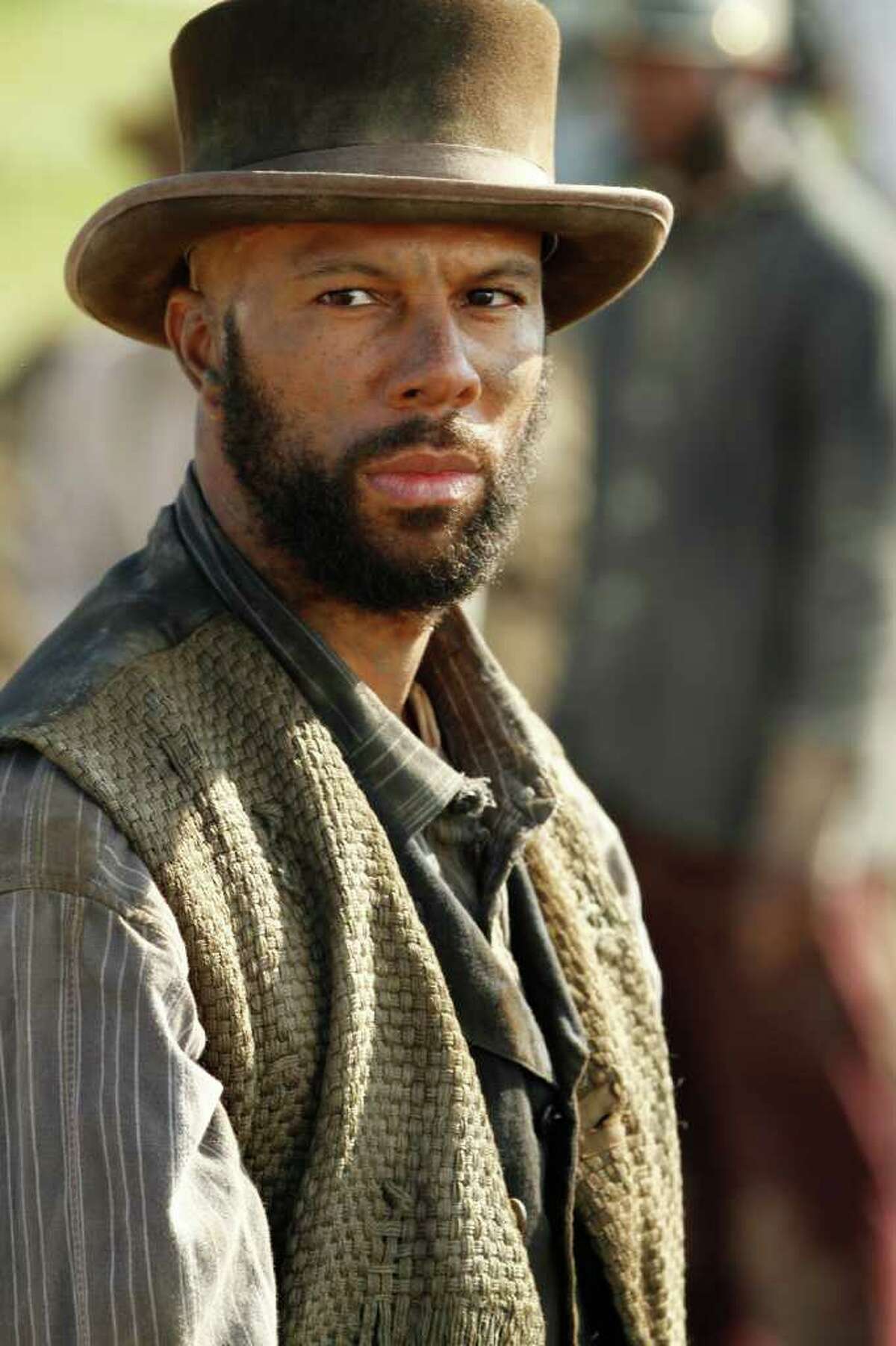 In this image released by AMC, Common portrays Elam Ferguson in the original series "Hell On Wheels," premiering, Sunday at 10 p.m. EST on AMC. (AP Photo/AMC, Chris Large)