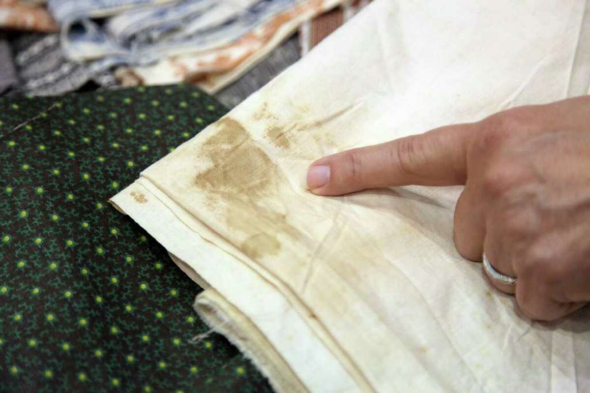 Take care when hanging and caring for antique quilts