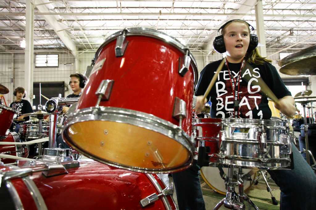 Texas BigBeat drumming event Houston Chronicle