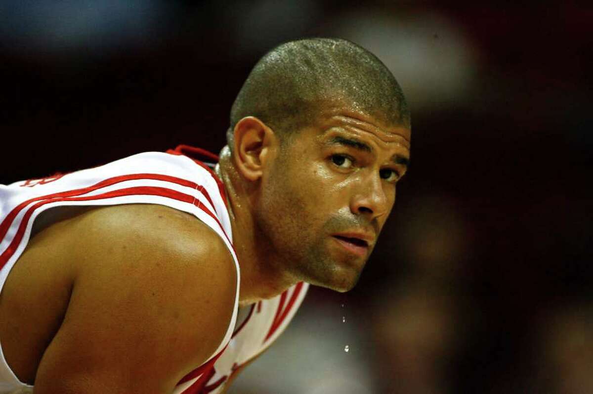 Shane Battier (31) during the Houston Rockets vs Memphis Grizzlies basketball game at the Toyota Center Sunday, March 8, 2009, in Houston. ( Michael Paulsen / Chronicle )