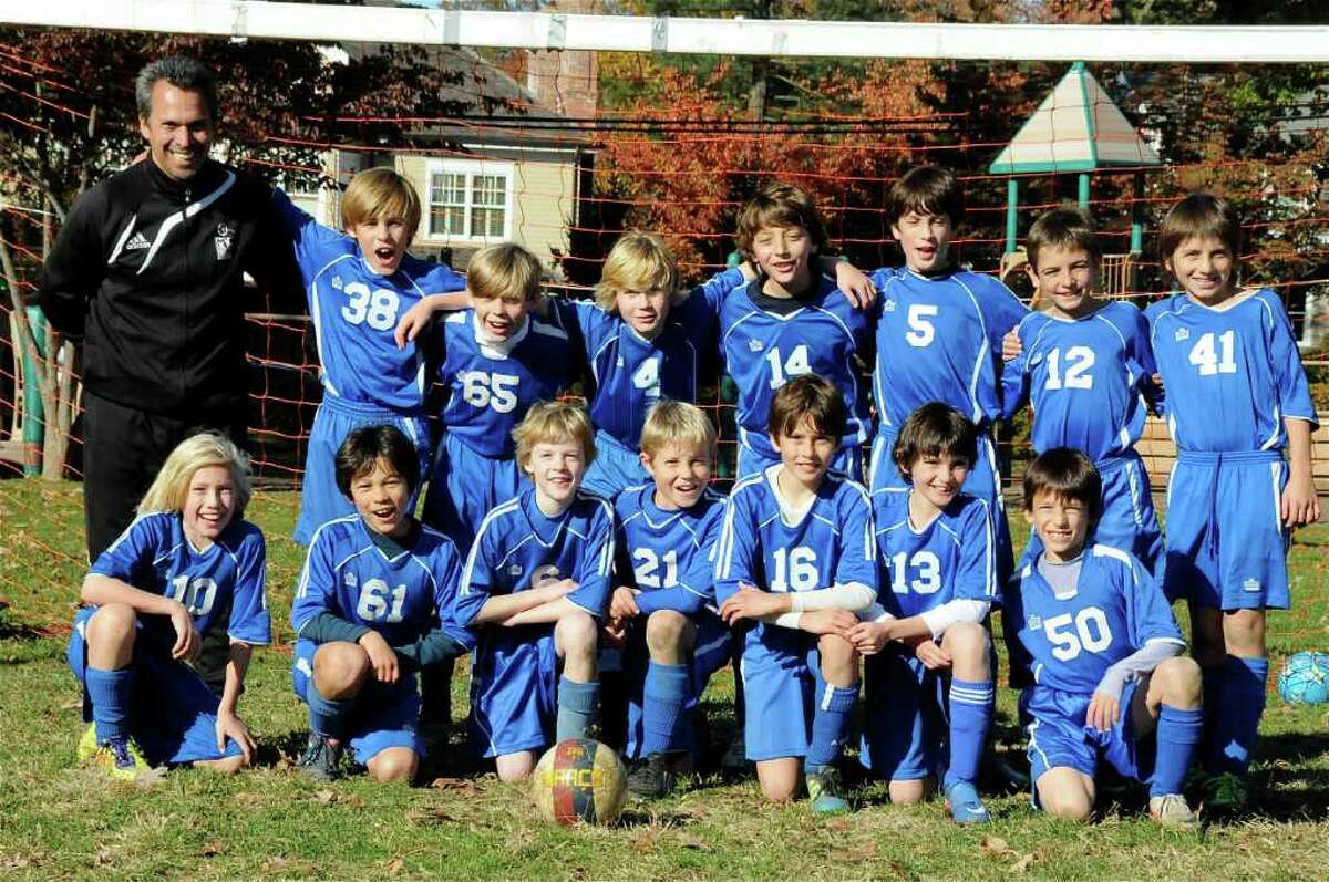 The OGRCC Thunder Blue U11 Boys Division A has made it to the finals for the Connecticut Junior Soccer Association's Connecticut Cup. Representing the OGRCC are: Front Row: Elliot Carlson, Noah Sorensen, Benjamin Hickman, Sasha Burnett, Kai Lammers, Javier Fonseca and Mateo Rivero; Second Row: Jorge Acosta (coach), Owen DeOliveira, Alexander Herne, Alvaro Ramos, Angus Kelly, Thomas Streiff, Xavier LaBorda and Lucas Ojea-Quintana. Missing from photo: Daniel LaBorda and Diego Rivero (assistant coaches)