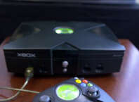 Xbox with controller