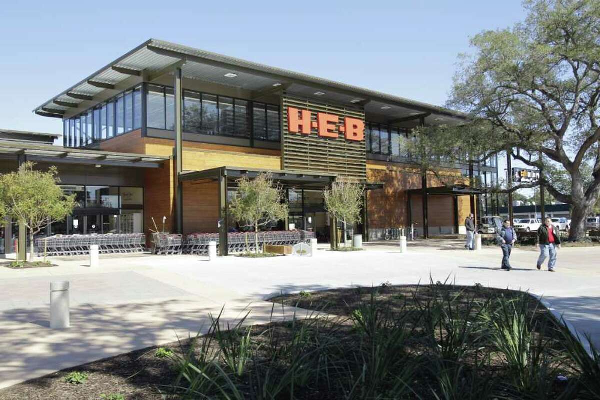 Melissa Phillip : Chronicle MOST EXPENSIVE H-E-B EVER: The design of the chain's store at 1701 W. Alabama pays tribute to the nearby Menil Collection. It is the first H-E-B with an outdoor market area and a patio for movies and live music.