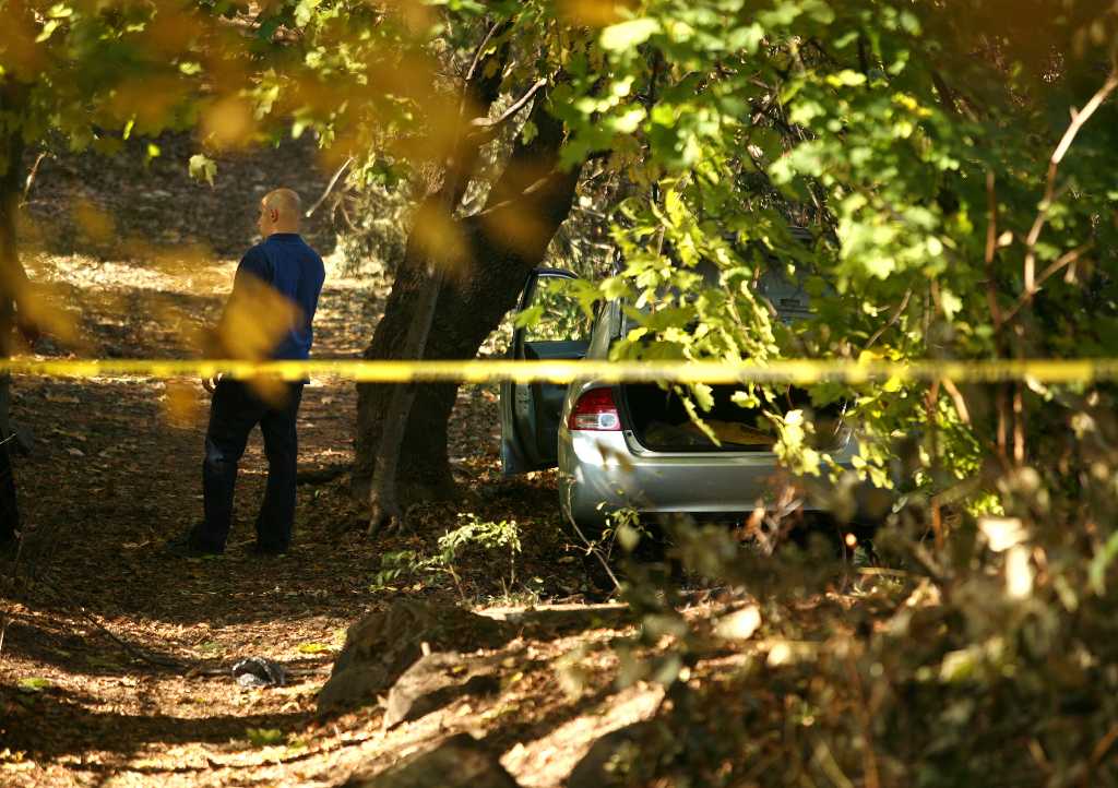 Murder suspect caught after manhunt