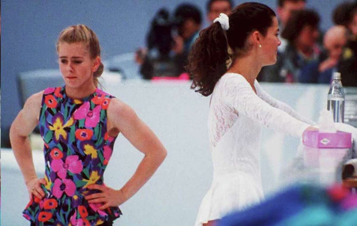 Tonya Harding and Nancy Kerrigan, Figure Skating Before the 1994 U.S. Figure Skating Championships, Harding's ex-husband and bodyguard hired a man to attack rival skater Nancy Kerrigan. Kerrigan was forced to withdraw from the national championships with an injured leg, and Harding went on to take first place. The incident caused a worldwide media frenzy. Harding later admitted that she had helped cover up the attack. She was stripped of her championship title and banned from all future US Figure Skating Association events. And after all that, Kerrigan still won the silver at the 1994 Olympics - Harding failed to medal.