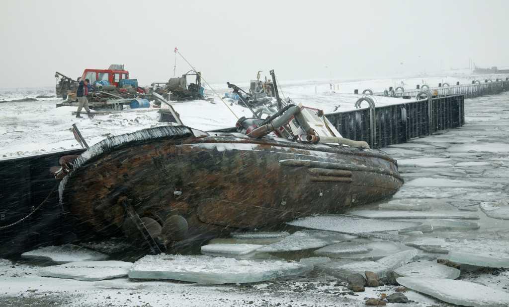 Bering Sea storm