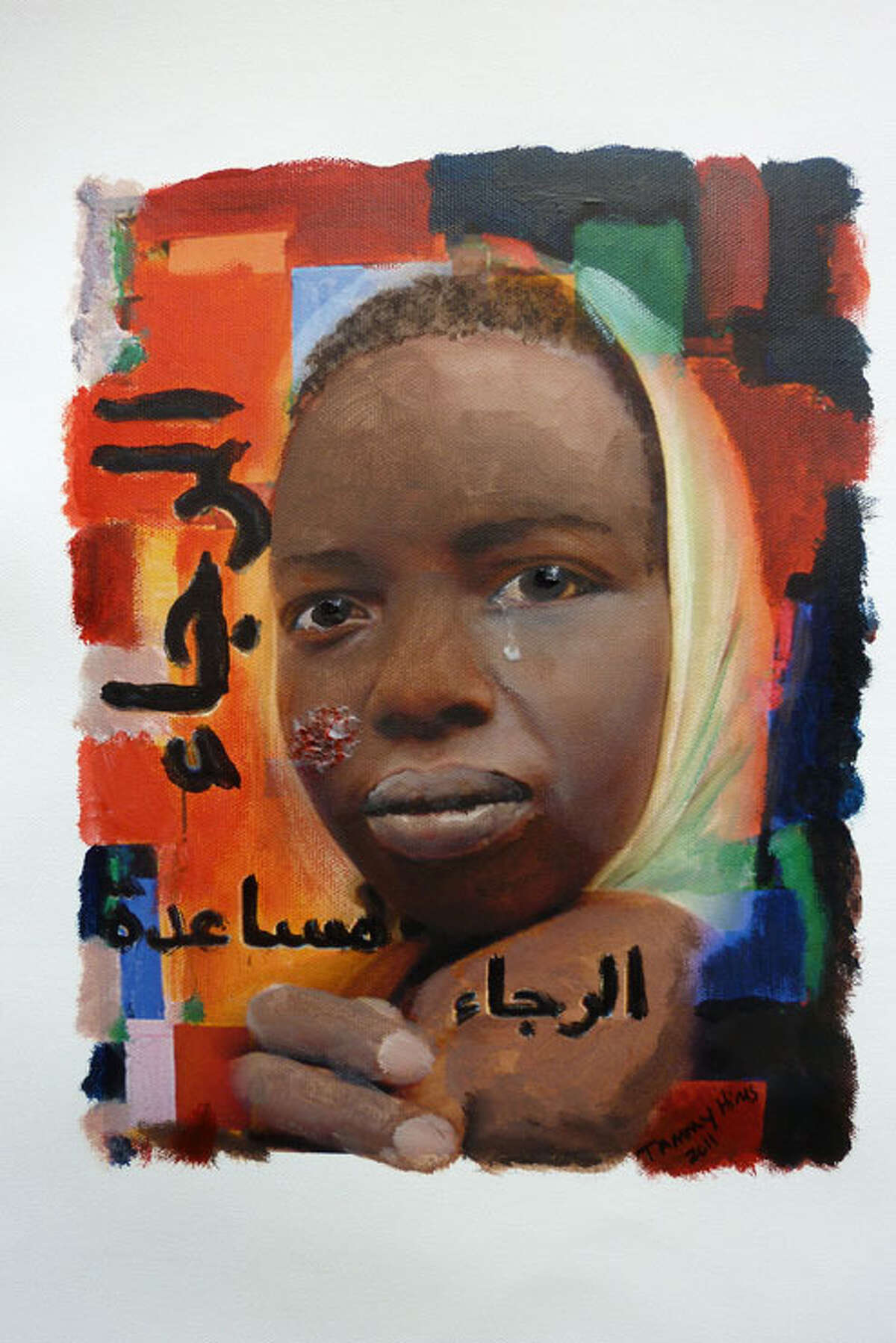 Sudan Canvas Project art show offers education to viewers