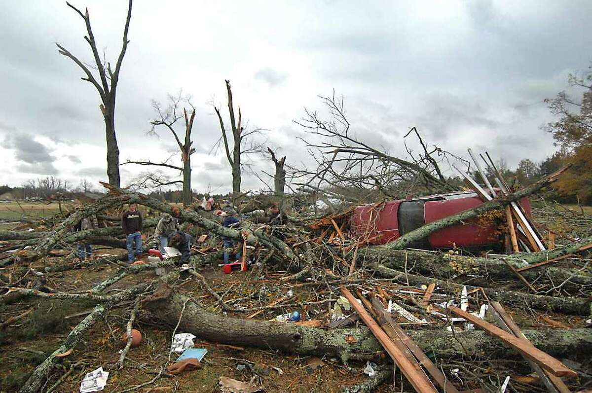 Severe weather across the south