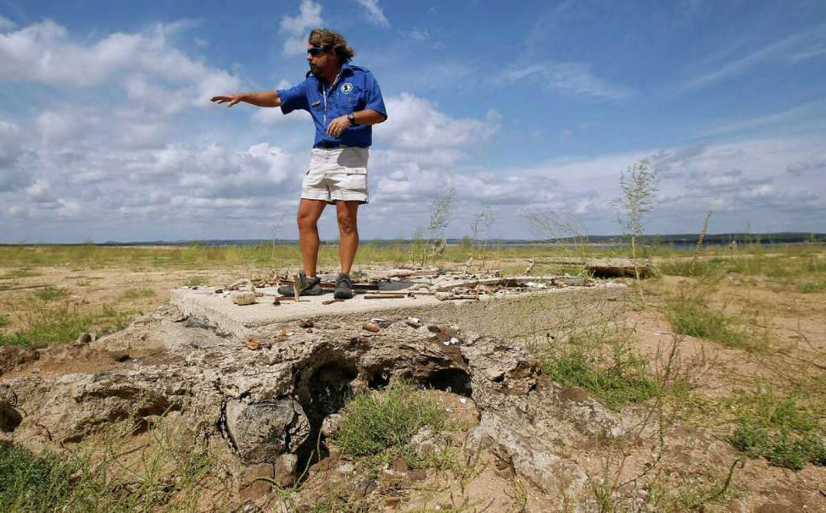 Five years after the height of Texas drought, Lake Buchanan ghost town