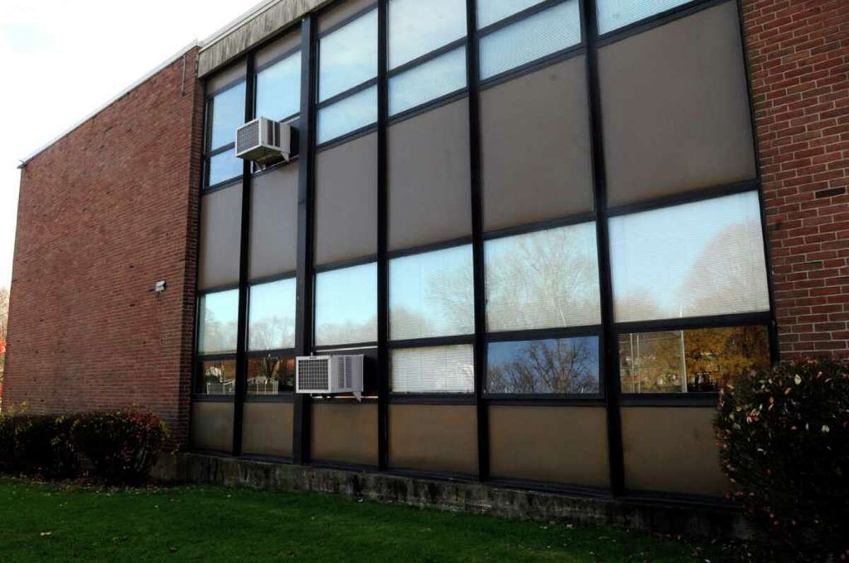 Newly replaced windows at Eastern Middle School Monday, Nov. 21, 2011. Vandals recently broke 23 windows at the school. Most of the windows have been replaced or repaired.