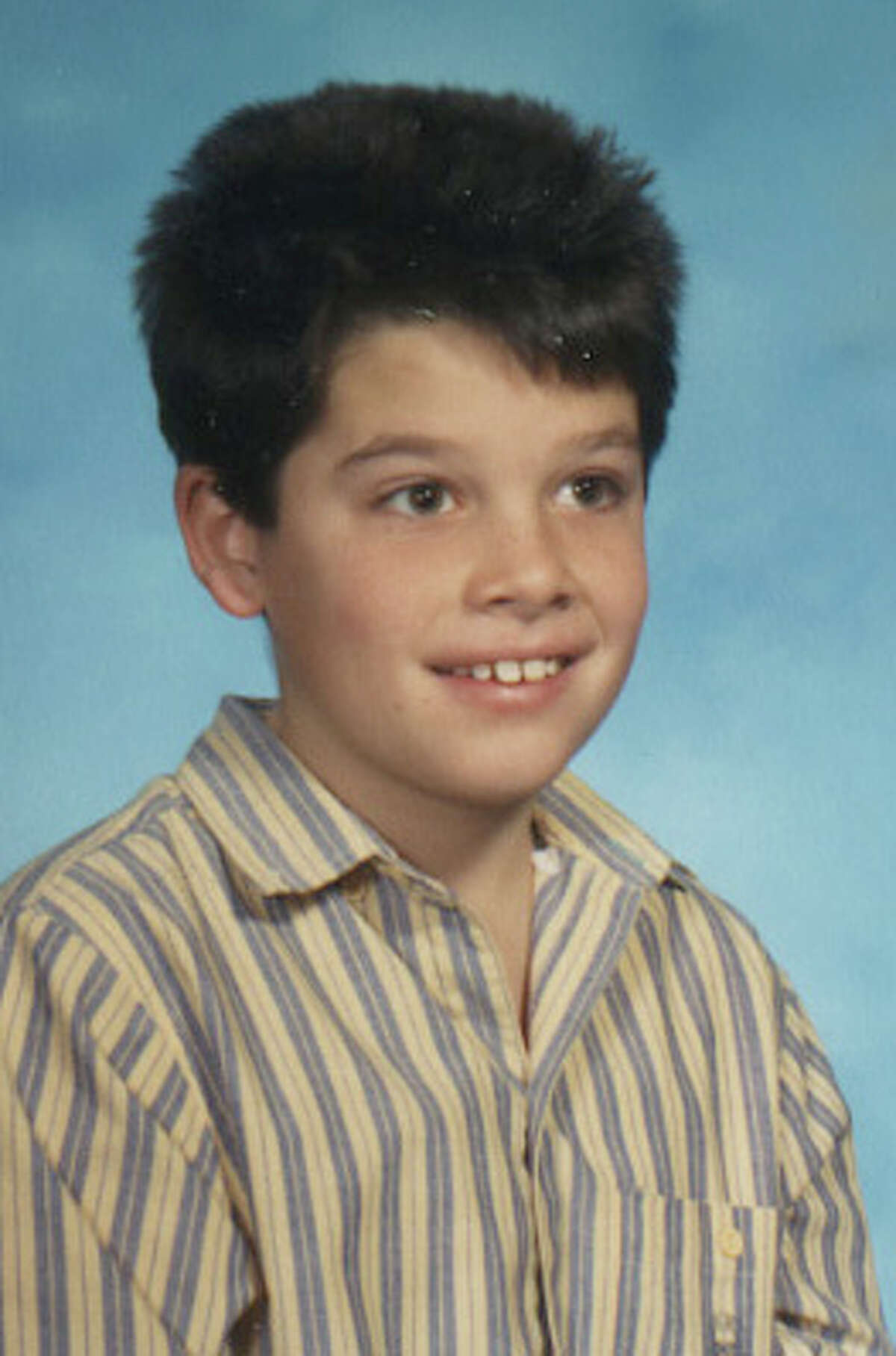 Childhood photo of Michael DeSantis 1987-1988 during 5th grade. DeSantis said several priests used him for sex at a Colonie apartment rented by one of the priests.