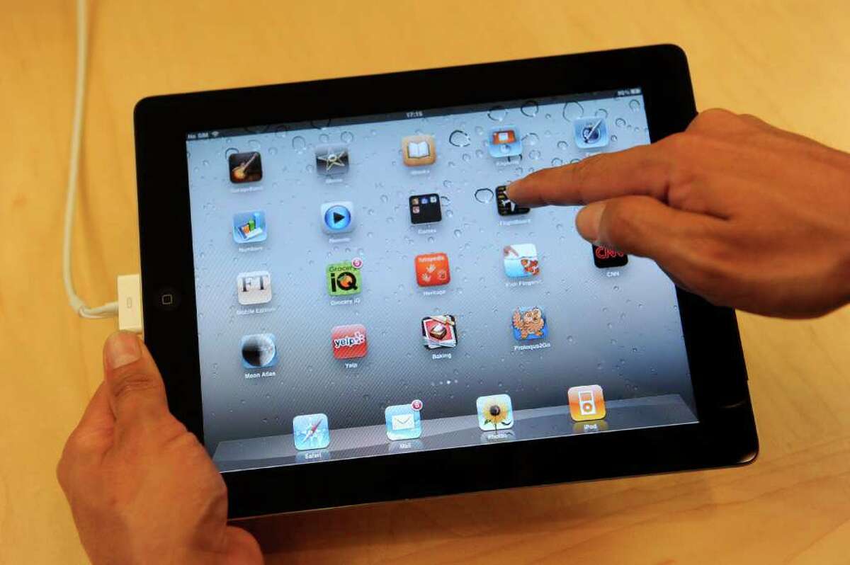 Since you're likely to take the iPad outside, it's a good idea to establish a password.