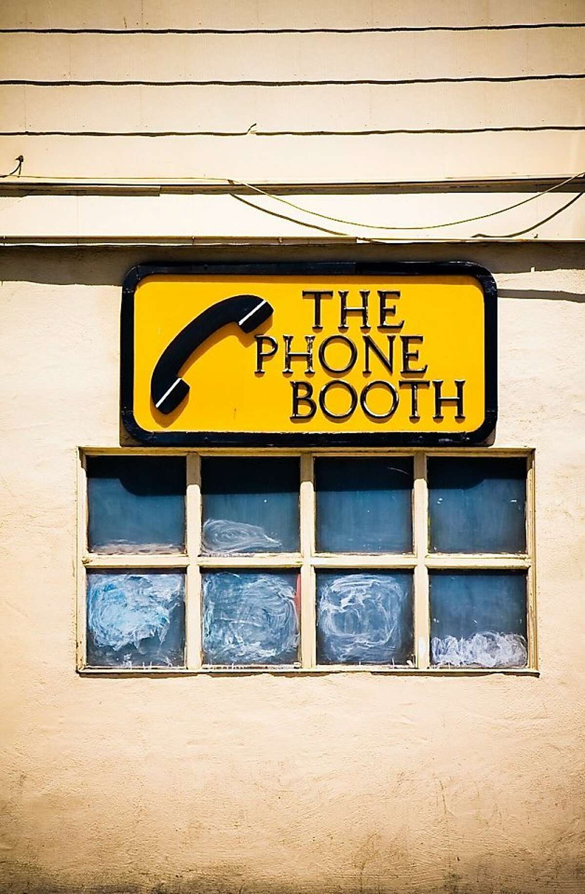 The Phone Booth: The name says it all in this little Mission dive bar.  1398 S Van Ness Ave.