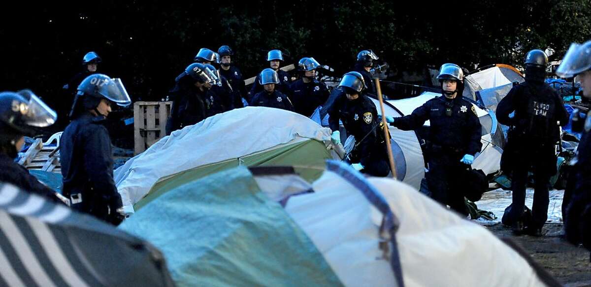 Occupy Oakland protesters in Snow Park fear influx