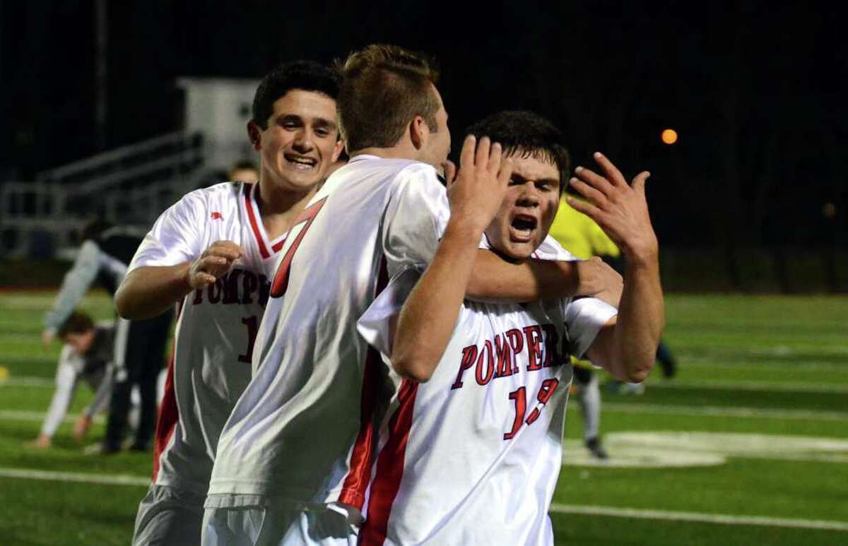 Class LL boys soccer final Pomperaug 2, Trumbull 1